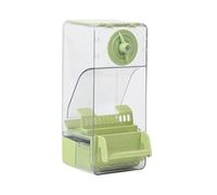 Automatic Bird Feeder - Top Fill Hummingbird Station, Cage Food Dispenser Transparent Design, Multi-Purpose Feeding Accessory with Easy Refill Feature, Perfect for Parakeets Cockatiels Canaries