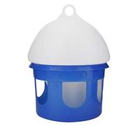 Automatic Bird Feeder & Waterer | 6.5L Large Capacity with 360° Rotating Perch | Avoid Impurity & Overheating for Birds/Pigeons/Doves | Simple - Maintain Design (2L)