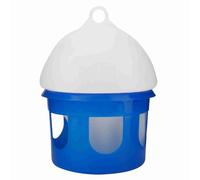 Automatic Bird Feeder & Waterer | 6.5L Large Capacity with 360° Rotating Perch | Avoid Impurity & Overheating for Birds/Pigeons/Doves | Simple - Maintain Design (6.5L)