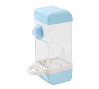 Automatic Bird Food Dispenser - Container 500ml | Feeder Cage Perch | Parakeet Feeding Canary Parrot Indoor Outdoor Use Corn