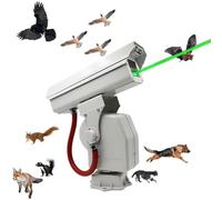 Automatic Bird Repellent for Farms, 360° Rotating Gimbal, Automatic Bird Flock Tracking, Humane Bird/Pigeon Prevention, for Airports and Solar Farms,A