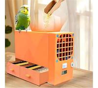 Automatic Bird Seed Cleaner Machine with Double Drawer & Digital Light, Efficient Shell Splitting for Millet and Grains, Ideal for Poultry Feed Preparation
