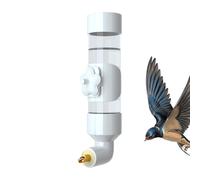 Automatic Bird Water Bottle - Bird Water Dispenser, Acrylic Parrot Waterer | Bottles Bird Drinker Seed Food Bottle, Bird Feeding Stand Bowl Parakeet Cage Accessories for Yard Outdoor Balcony Decor