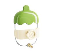 Automatic Bird Water Dispenser 360ml Clear Bottle For Parrots Cockatiels Small Pet Spring Load Valves Design Waterer