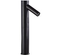 Automatic Black Sensor Tap for Bathroom Sink - Touchless Mixer Tap, Hot & Cold Water Tall Basin Faucet - Ideal for Wash Basin - Modern & Hygienic Design