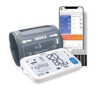 Automatic Blood Pressure Monitor Bluetooth - White