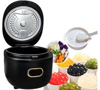 Automatic Boba Cooker 5 Liter Commercial Bubble Tea Machine Tapioca Beads for Bubble Tea Non-Stick Pot with Touch Panel KZU Taro Ball Sago Jelly Cooker