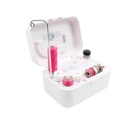 Automatic Bobbin Winder Machine, High Speed Motor Portable Bobbin Winder with Lock and Hidden Handle, Spool Stand, Electric Bobbin Winder for Sewing Machine