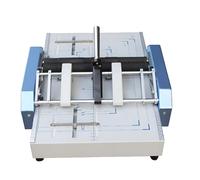 Automatic Booklet Maker and Paper Folder for Brochures, Manuals, and Invitations - Folding Machine with Stapler Functionality, Broad Application