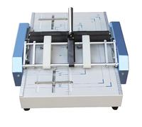 Automatic Booklet Maker Paper Folder Folding Machine, A3 Max 12.4" x 17.3", Heavy Duty Stapler Stitch for Brochures Manuals Invitations