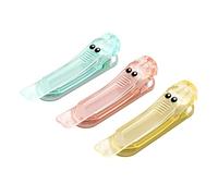 Automatic Bookmark, Book Markers for Reading, 3Pcs Unique Visualized Book Markers for Women, Cute Bookmarks Clip Designs, Stay in Place and Follow as You Read, Reading Accessories Gifts