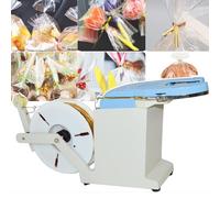 Automatic Bread Bag Twist Tie Machine, Candy Bag Tying Machine, 200mm Tightening Circle for Bread Toast Toy Sealing
