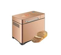 Automatic Bread Machine with Fruit and Nut Dispenser, Dough Maker with Kneading and Fermentation Functions, 15-Hour Timer, Non-Stick Pan