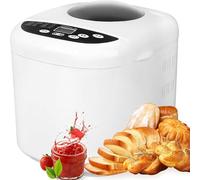 Automatic Bread Maker with Timer Function, Digital Bread Machine for Home Kitchens, Maximum Capacity: 1200 Grams, Temperature Control, Automatic Power-Off