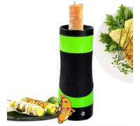 Automatic Breakfast Maker with Sausage Tubes and Egg Molds for Hot Dogs - Electric Egg Roll Machine