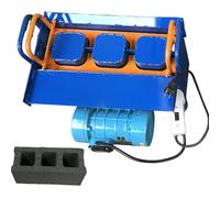 Automatic Brick Making Machine for Hollow Blocks and Paving Roads, High Forming Pressure, Fast 45s Cycle, 30 Bricks/Hour, Customizable Molds