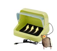 Automatic Brood Box - Thermal Comfort Nest, Clear Viewing Panel for Rearing, Parrot Growth Kit, Sanitizable Habitat with Removable Tray, Professional Warming Tool for Chicks and Reptiles