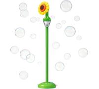 Automatic Bubble Machine, 2026 New Standing Sunflower Bubble Blower with Lights & Music, Adjustable Height Bubble Maker, Bubble Machine for Parties Birthday Wedding Outdoor