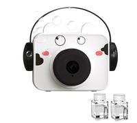 Automatic Bubble Machine, Bubble Camera | Portable Animal Themed Bubble Machine | Light & Music Automatic Bubble Blower, Cute Bubble Camera With Faci Charging Solution