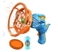Automatic Bubble Machine | Dinosaur Pattern Summer Automatic Toy | Bubble Blower for Boys and Girls 3-8 Years Outdoor Party Birthday Patio