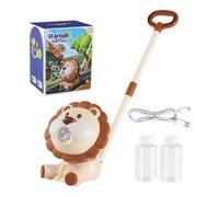 Automatic Bubble Machine for Children Automatic Foam Sprayer | Rechargeable Lawn Mower Bubble Machine for Parties Birthday Outdoor Children and Girls