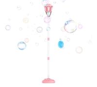 Automatic Bubble Machine - Rechargeable | Portable Maker Stand for Celebration Birthday Festival Wedding Event Yard Lawn Electric Fan Outdoor Toy Atmosphere