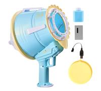 Automatic Bubble Machine, Summer Outdoor Blower, Handheld Bubble Maker, Portable Streamer Wand, High Volume Party Bubbles, Battery Operated Toy