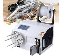 Automatic Bundling Machine, Versatile Twist Tie Equipment for Supermarkets, Gold Wire Sealing, Adjustable Coils 2-8, Diameter 5-30mm for Toys and Network Cables