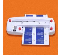 Automatic Business Card Cutter with Induction Technology & Multiple Blades for Precision, Adjustable Cutting Width, Smooth Edge Design for Professional Invitations