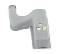 Automatic Cabinet Hinge Sensor Light with 3 LED Lights by LDE, Battery Operated Interior Lighting for Kitchen Cabinets and Wardrobes (Warm light)