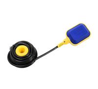 Automatic Cable Float Switch, 10Meters Cable Water Level Controller, Floating Switch Pump Rectangular Float Switch, Cable Water Level Controller for Water Tank Waste