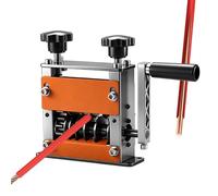 Automatic Cable Peeling Machine 0.04-0.67 Inch Adjustable Double Wire Stripping Tool Precision Wire Stripping Device Metal Cutting Equipment | Handy Tool