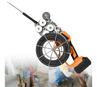 Automatic Cable Puller Machine for Electricians - Battery Powered Tool for Efficient Wire Stringing and Wall Threading