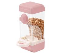 Automatic Cage Bird Feeder, 500ml Magnetic Food Dispenser, Perch Feeder with Secure Attachment, Sturdy with Practical Use, Bird Feeding Accessory with Functional Design, Home Garden for Hummingbird