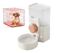 Automatic Cage Feeder | Rabbit Dog Cage Water Dispenser - Automatic Feeder for Caged Puppies, Guinea Pig, Ferret, Hedgehog, Cat, Chinchilla