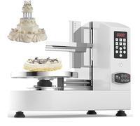 Automatic Cake Cream Spreading Machine, 280W Electric Device, Low Noise 30dB, 15 Adjustable Gears, Precision Scale, Turntable Diameter 49cm, Ideal for Birthday Cakes