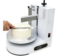 Automatic Cake Decorating Machine, 200W Electric Icing Smoothing Equipment with LCD Display for Various Cakes