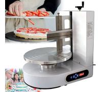 Automatic Cake Decorating Machine with Turntable | Professional Icing Tool for Round Cakes | Adjustable Edge Scraper for Cream Spreading, Coating & Filling