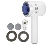 Automatic Callus Remover, USB Rechargeable Quartz Grinding Head Pedicure Kit, 3 Roller Heads Electric Dead Skin Callus Remover Waterproof Cracked Heel Removal