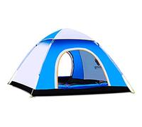 Automatic Camping Pop-up Tent for 2-4 Person, Portable Folding Outdoor Beach Tents Waterproof Lightweight for Travelling Beach BBQ Park Fishing Instant Sun Shade Shelter Canopy