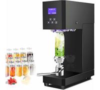 Automatic Can Sealer Machine, 370W Can Seamer Press Tin Can Sealing Machine, with Intelligent Panel & Counting Height Adjustable for 52-58mm