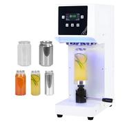 Automatic Can Sealer Machine, 415W Electric Sealing Machine, 10-20 Cup/Min Speed, LCD Digital Control, Pet Aluminum Bottle Sealer for Home, Bar, Cafe