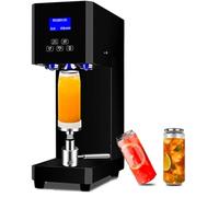 Automatic Can Sealer Machine Adjustable for Plastic Aluminum Cans, Efficient Seaming Solution for Commercial Beverage Packaging