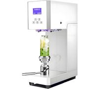 Automatic Can Sealer Machine for Aluminum and Plastic Cans, Electric Commercial Tin Cup Sealer, Diameter 2.17', Height 4.53'-6.69', Ideal for Cafes and Restaurants