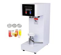 Automatic Can Sealer Machine for Commercial Use, Seals Fruit Juice, Bubble Tea, Beer Cans, 2.2" Diameter for Plastic/Glass/Tin Bottles