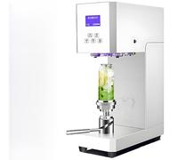 Automatic Can Sealer with Digital Counter and Adjustable Height for Home and Commercial Use