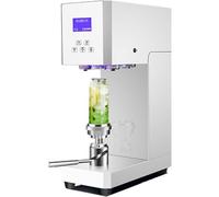 Automatic Can Sealing Machine, Electric Cup Sealer 180W, LCD Display, Adjustable Height, Ideal for Sealing Fruit Juice, Beer, Milk Tea, and Coffee