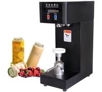 Automatic Can Sealing Machine,Electric Cup Sealer Machine with Counter & LCD Display, Height Tin Can Seaming Closing Capping Machine,Fruit Juice/Beer Can Sealer