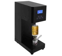 Automatic Can Sealing Machine for Soft Drinks, Seals Cups with 5.5 cm Opening, Maximum Bottom Diameter 7.3 cm, Ideal for Commercial Use