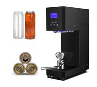 Automatic Can Sealing Machine with LED Display and Counting Function, Benchtop Can Seamer for Dia 52-58mm, Ideal for Home, Bar, Beverage Store, Restaurant